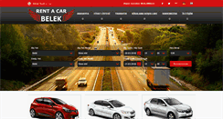 Desktop Screenshot of belek-rentacar.com